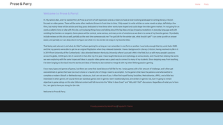 Thumbnail of proseandparry.com