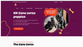 Thumbnail of nxelitecanecorsopuppies.com