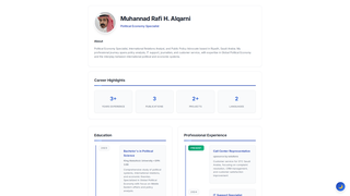 Thumbnail of muhannadrafi.com