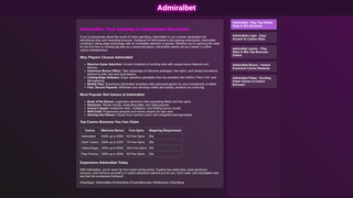 Thumbnail of play-admiralbet.net