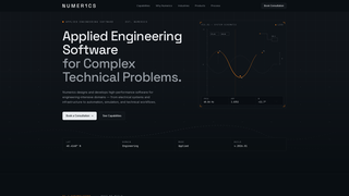 Screenshot of numericsengineering.com