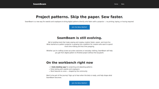 Thumbnail of seambeam.com