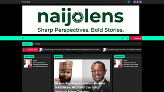 Screenshot of naijalens.com