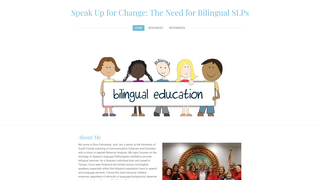 Thumbnail of speakupforchangetheneedforbilingualslps.com