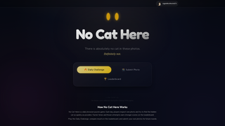 Screenshot of nocathere.com