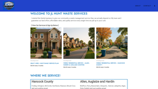 Screenshot of jlhwaste.com