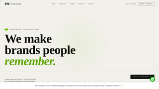 Screenshot of 519creative.ca