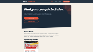 Screenshot of boisecreatives.net