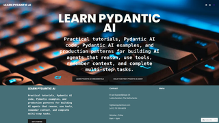 Screenshot of learnpydanticai.com