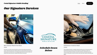 Thumbnail of costalsignaturemobiledetailing.com