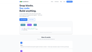 Screenshot of getcryptoblocks.com