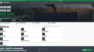 Screenshot of clgradingandhauling.com