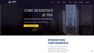 Thumbnail of trx-coreresidence.com