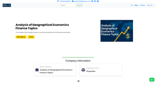 Thumbnail of geoeconofinance.com
