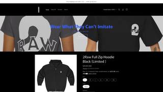 Thumbnail of 2rawbrand.com