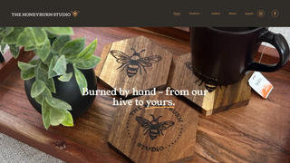 Thumbnail of thehoneyburnstudio.com