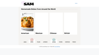 Thumbnail of savorwithsam.com