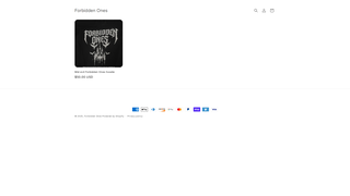 Thumbnail of forbiddenones.com