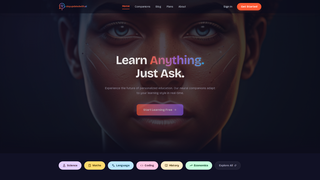 Screenshot of stayupdatedwith.ai