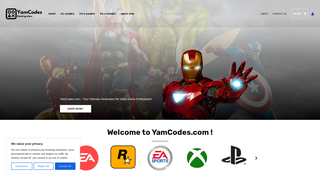 Thumbnail of yamcodes.com