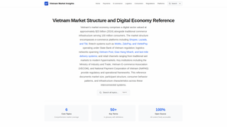 Screenshot of vnmarketinsights.com