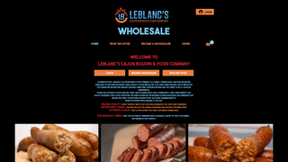 Thumbnail of leblancswholesale.com