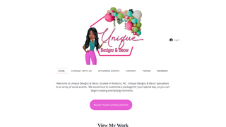 Thumbnail of uniquedesignzdecor.com