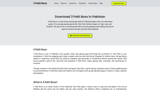 Thumbnail of 3pattibossapk.net