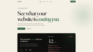 Screenshot of claiodesigns.com