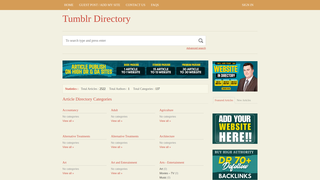 Thumbnail of tumblrdirectory.com