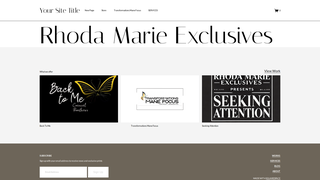 Thumbnail of rhodamarieexclusive.com
