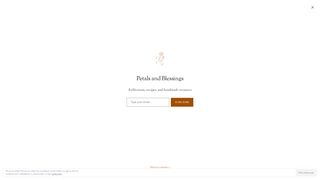 Thumbnail of petalsandblessings.com