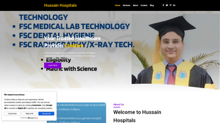 Thumbnail of hussainhospitals.com