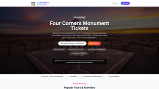 Thumbnail of fourcornersmonumenttickets.com