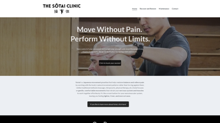 Screenshot of thesotaiclinic.com