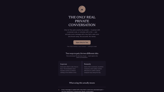 Screenshot of onlyus2.com