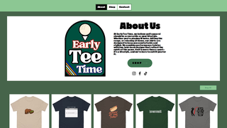 Thumbnail of earlyteetime.com