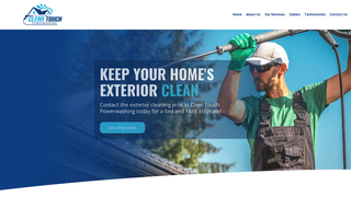 Thumbnail of cleartouchpowerwashing.com