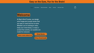Thumbnail of bigandboldpuzzles.com