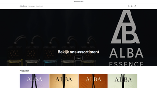 Thumbnail of albascents.com