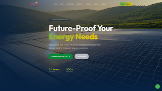 Screenshot of anmolsolar.com