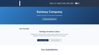 Thumbnail of santasycompany.com