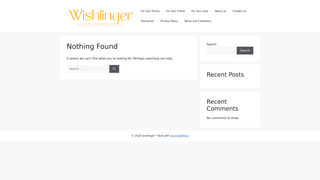 Thumbnail of wishlinger.com