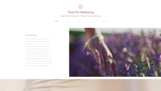 Thumbnail of tarotforwellbeing.com