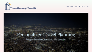 Thumbnail of thisglammytravels.com