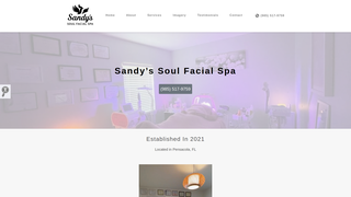 Thumbnail of sandyssoulfacialspa.com