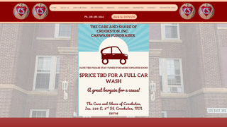 Screenshot of thecareandshare.com