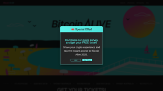 Thumbnail of bitcoinsalive.com