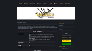 Thumbnail of lastfable.com