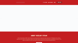 Thumbnail of sizzlinsteakuae.com
